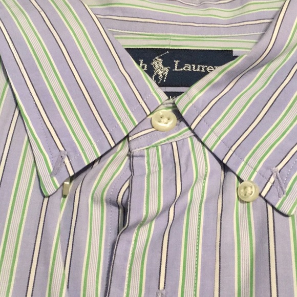 EUC,RALPH LAUREN LONG SLEEVE MEN’s SHIRT.100% Cotton Size XL NEVER WORN - Picture 2 of 4